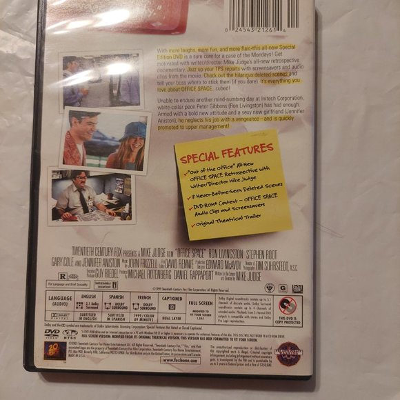 Office Space DVD - Picture 3 of 3